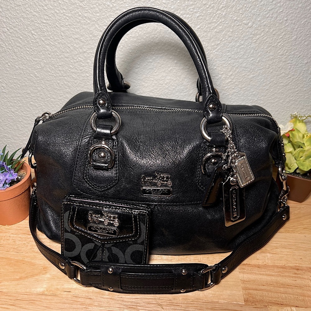 Coach Madison Sabrina Handbag Series-19237 w/Madison Bifold Wallet.
